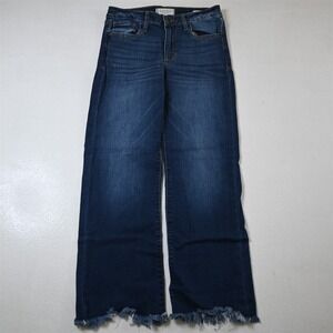 Women's Blue Cropped Jeans